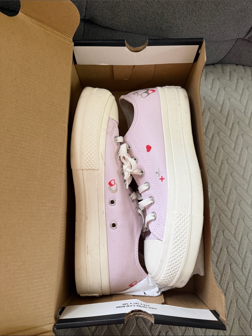 Converse All Star Lift Platform Y2K Heart